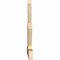 Ekena Millwork Saratoga Rough Sawn Timber Gable Bracket, Douglas Fir, 60"W x 30"H x 2"D x 4"F, 12/12 Pitch GBW060X30X0204SAR00RDF - alternate 4